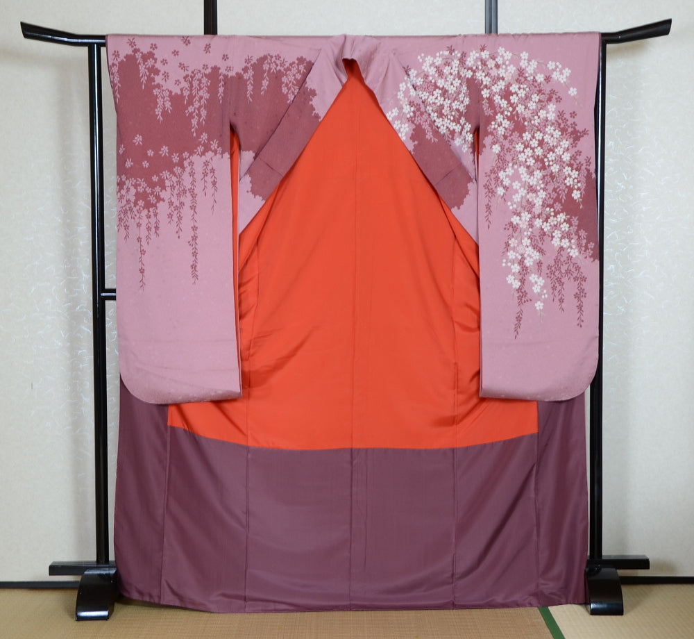 Long-sleeved kimono 6 items set / Furisode / FK#1-785