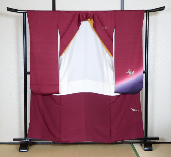 Long-sleeved kimono 6 items set / Furisode / FK#1-716