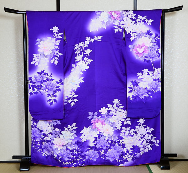 Long-sleeved kimono 6 items set / Furisode / FK#1-230