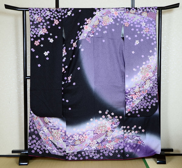 Long-sleeved kimono 6 items set / Furisode / FK#1-360