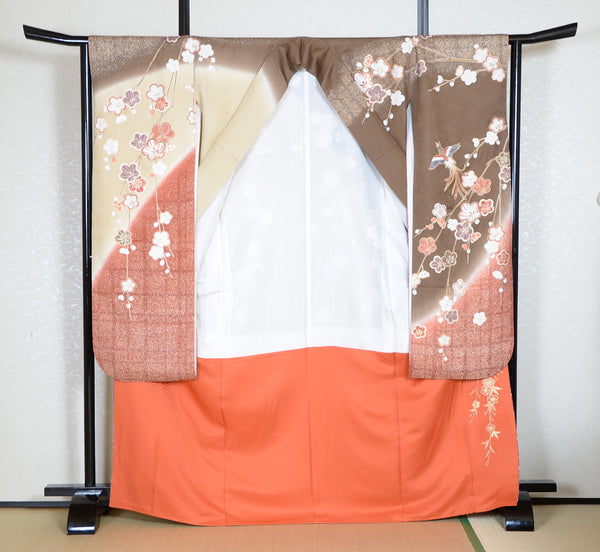 Long-sleeved kimono 6 items set / Furisode / FK#1-720