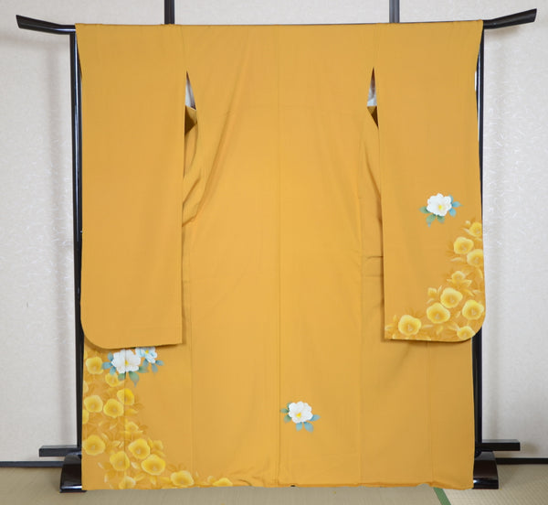 Long-sleeved kimono 6 items set / Furisode / FK#1-354