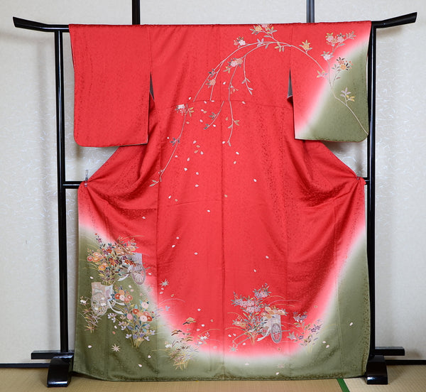 Japanese kimono 6 items set / TK #1351