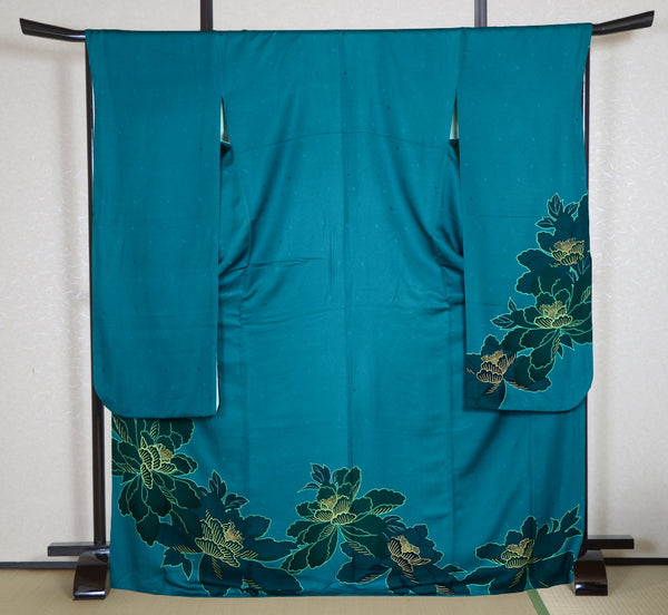 Long-sleeved kimono 6 items set / Furisode / FK#1-320