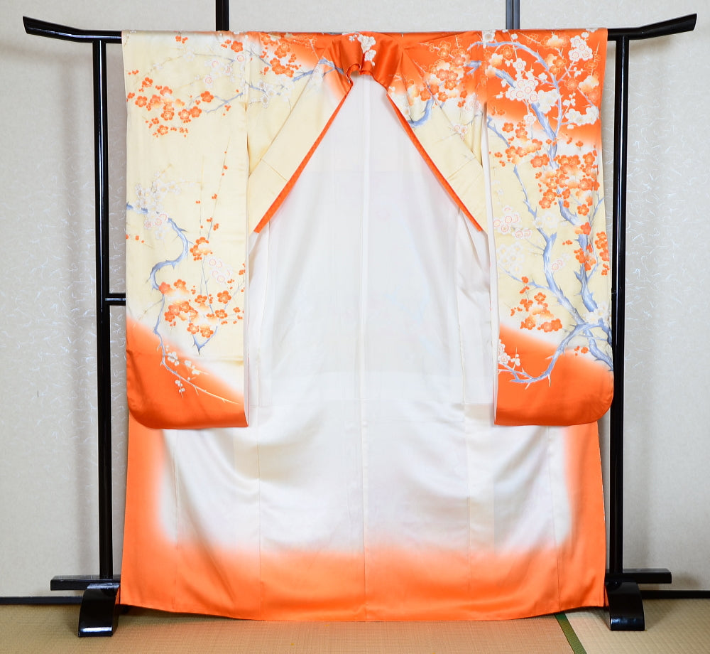 Long-sleeved kimono 6 items set / Furisode / FK#1-669