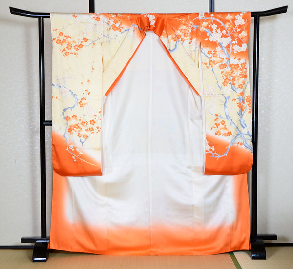 Long-sleeved kimono 6 items set / Furisode / FK#1-669