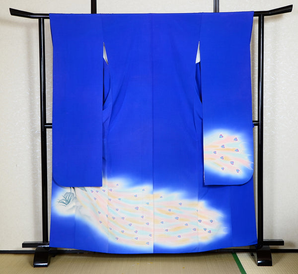 Long-sleeved kimono 6 items set / Furisode / FK#986