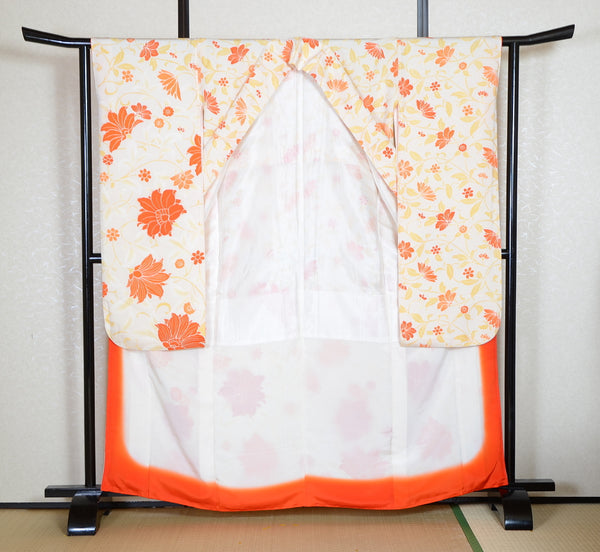 Long-sleeved kimono 6 items set / Furisode / FK#1-805