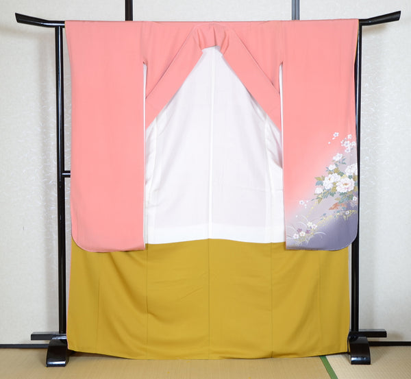 Long-sleeved kimono 6 items set / Furisode / FK#1-581