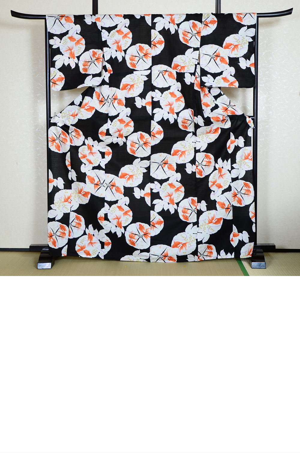 Japanese yukata kimono / D #150