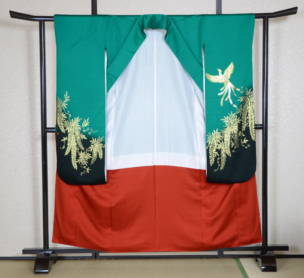 Long-sleeved kimono 6 items set / Furisode / FK#1-547