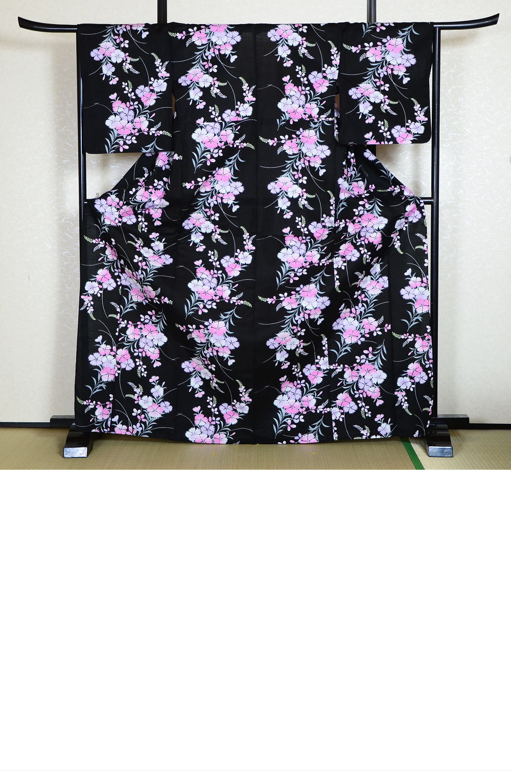 Japanese yukata kimono / D #142