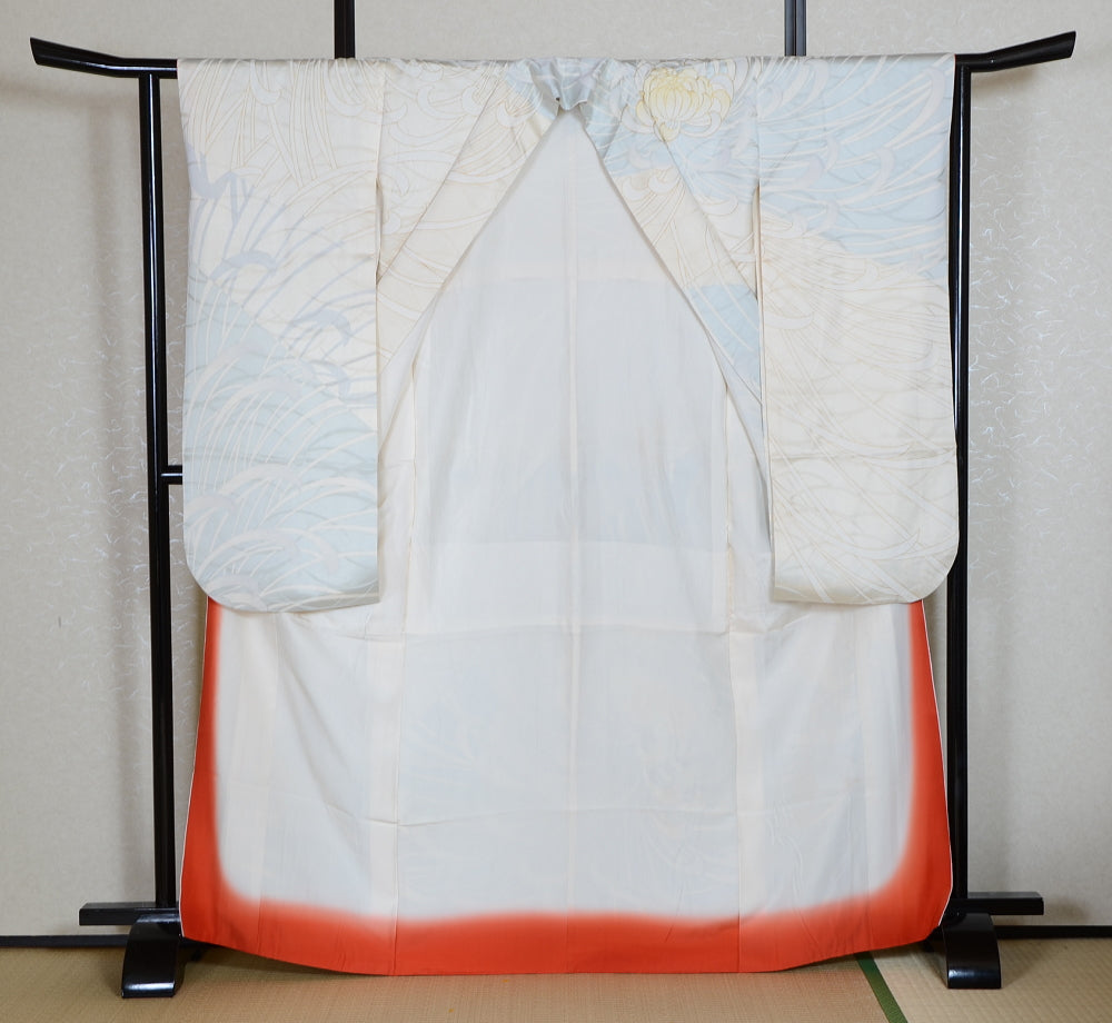 Long-sleeved kimono 6 items set / Furisode / FK#1-750