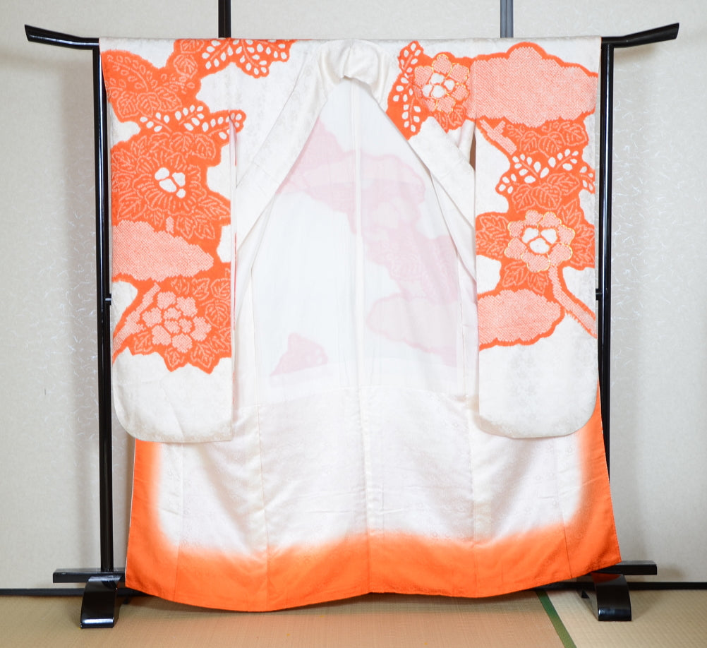 Long-sleeved kimono 6 items set / Furisode / FK#1-561