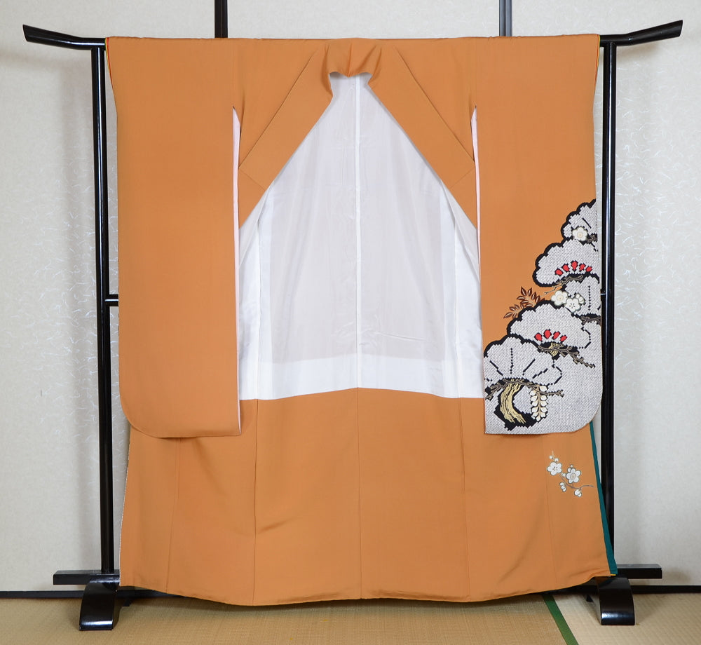 Long-sleeved kimono 6 items set / Furisode / FK#1-758
