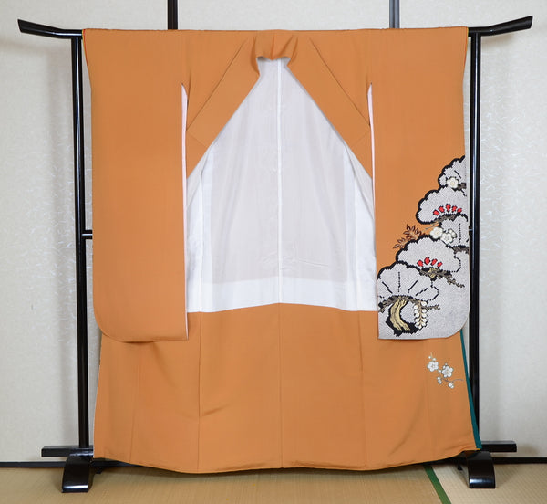 Long-sleeved kimono 6 items set / Furisode / FK#1-758