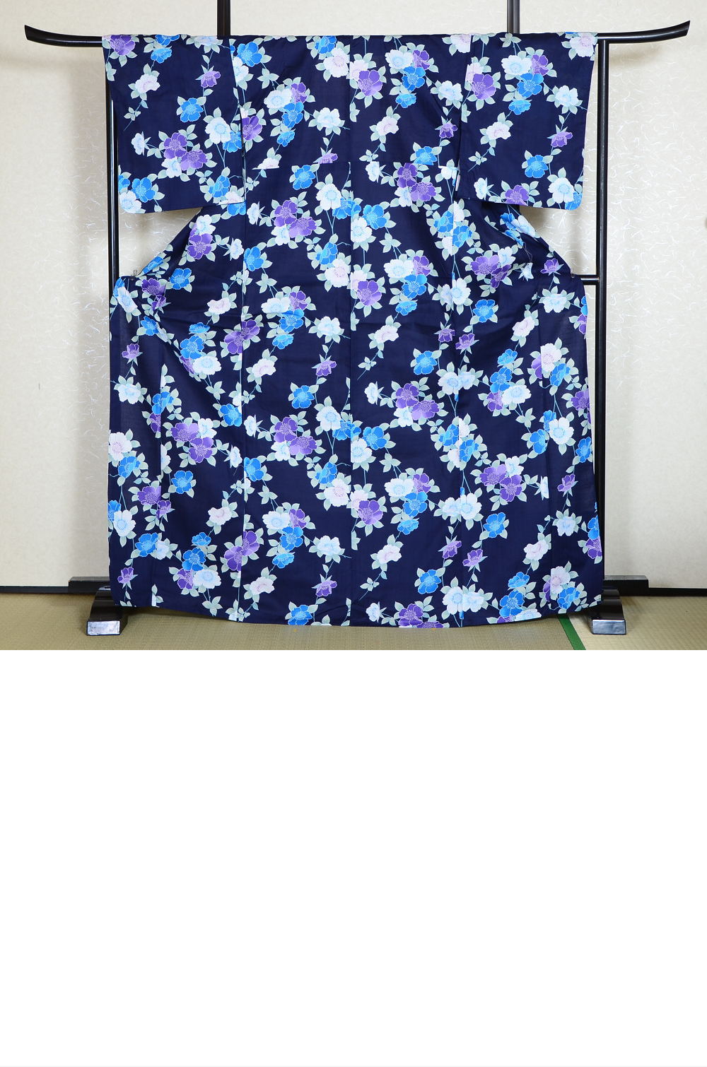 Japanese yukata kimono / D #144