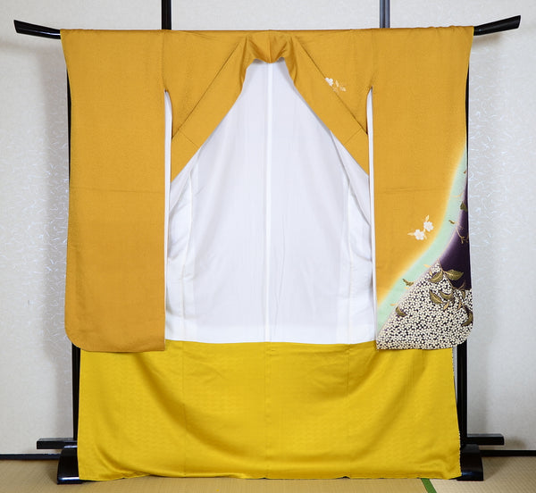 Long-sleeved kimono 6 items set / Furisode / FK#1-422