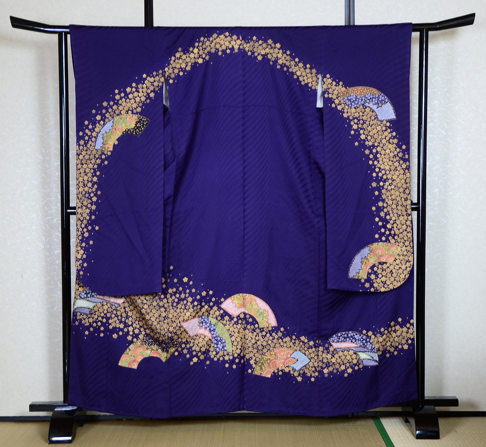 Long-sleeved kimono 6 items set / Furisode / FK#1-358