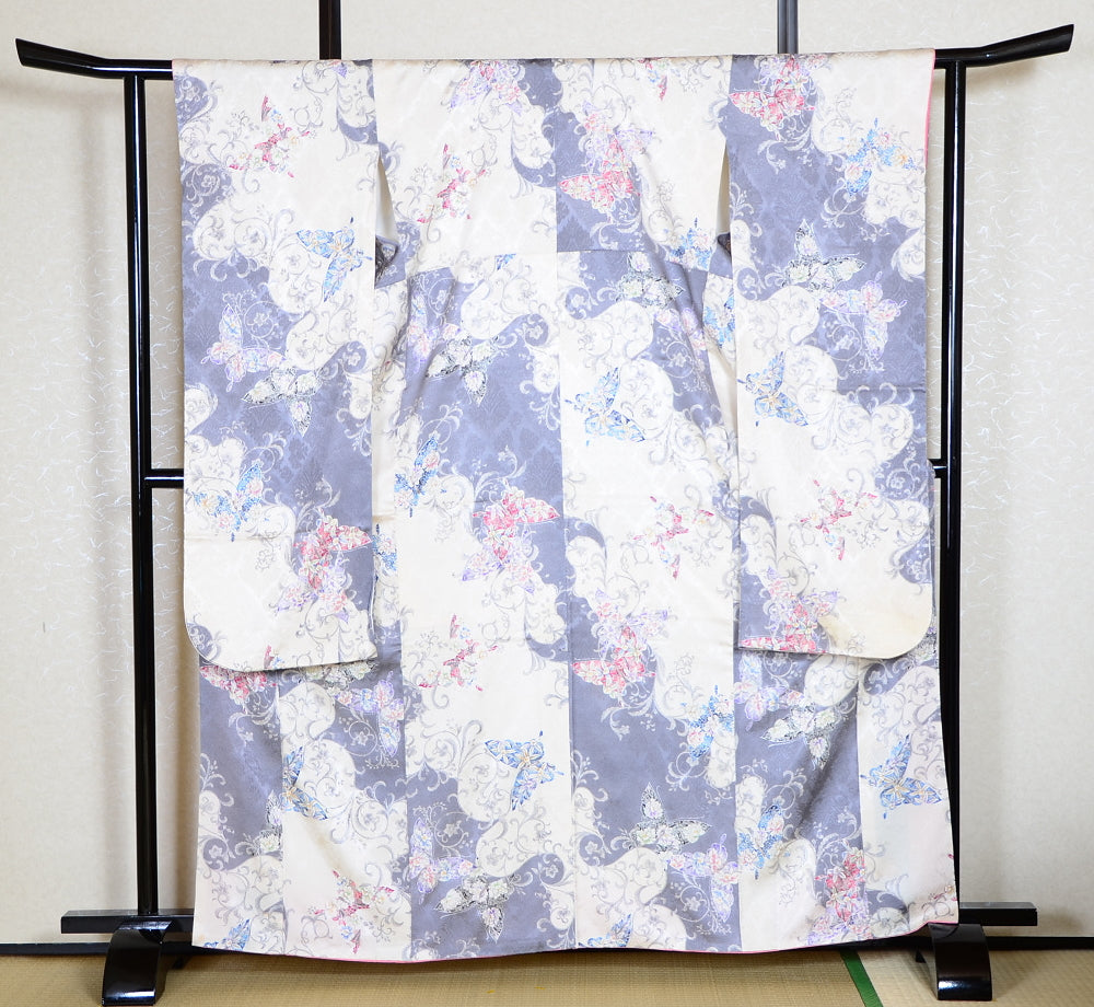 Long-sleeved kimono 6 items set / Furisode / FK#1-319