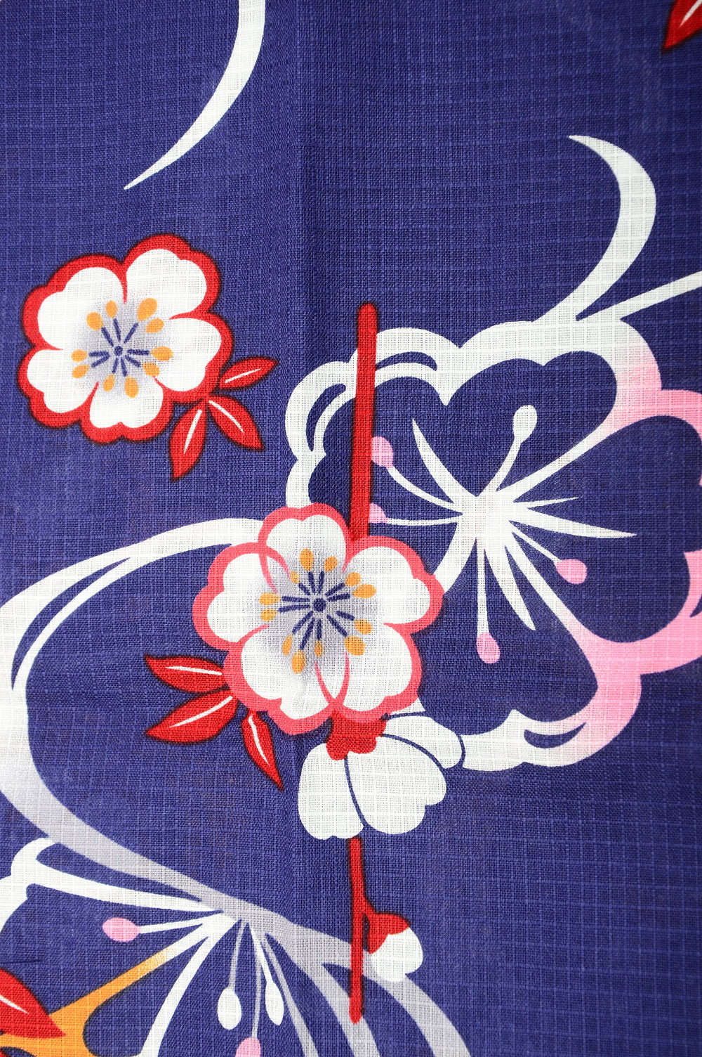 Yukata for indoor use / sakura :EM004-Indigo