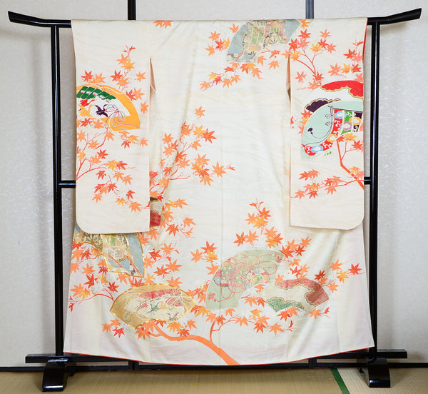 Long-sleeved kimono 6 items set / Furisode / FK#1-300