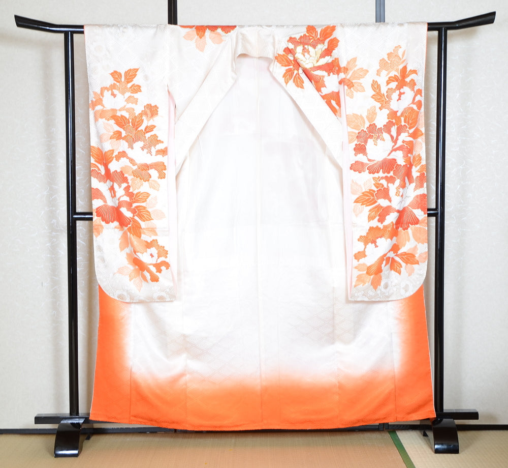 Long-sleeved kimono 6 items set / Furisode / FK#1-695