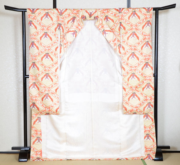 Long-sleeved kimono 6 items set / Furisode / FK#1-709