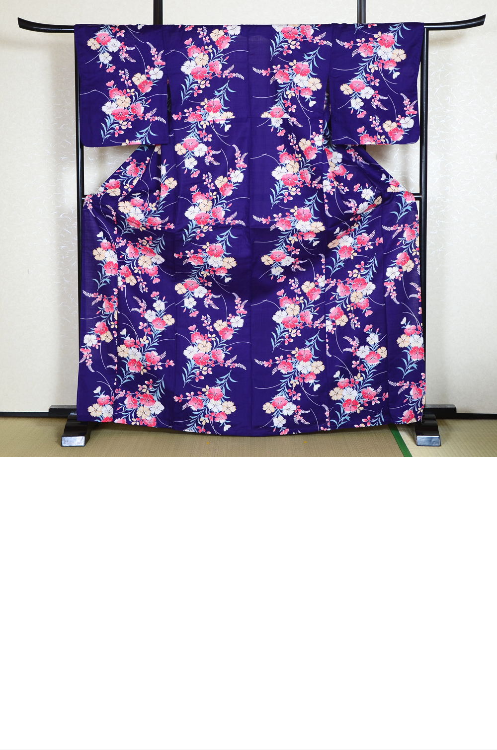 Japanese yukata kimono / D #146