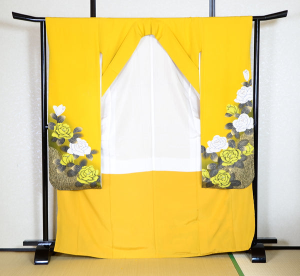 Long-sleeved kimono 6 items set / Furisode / FK#1-678