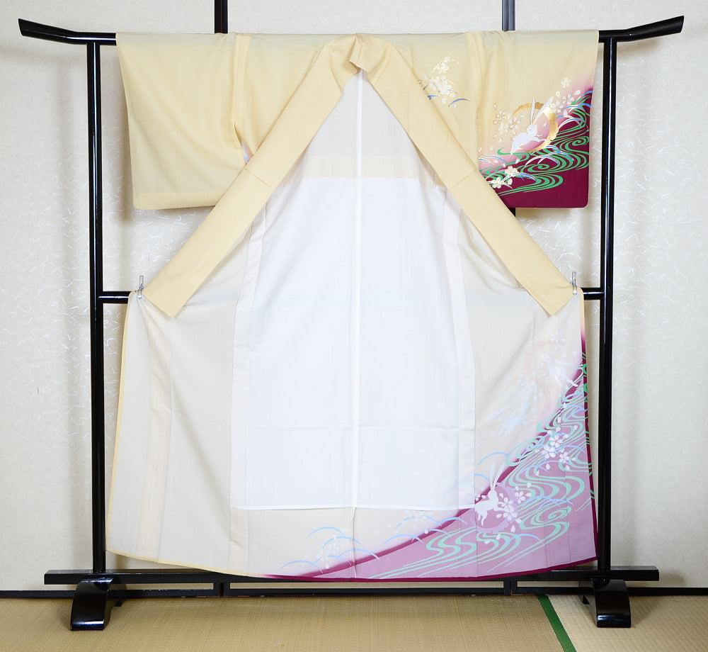 Japanese kimono 4 items set / PK #362