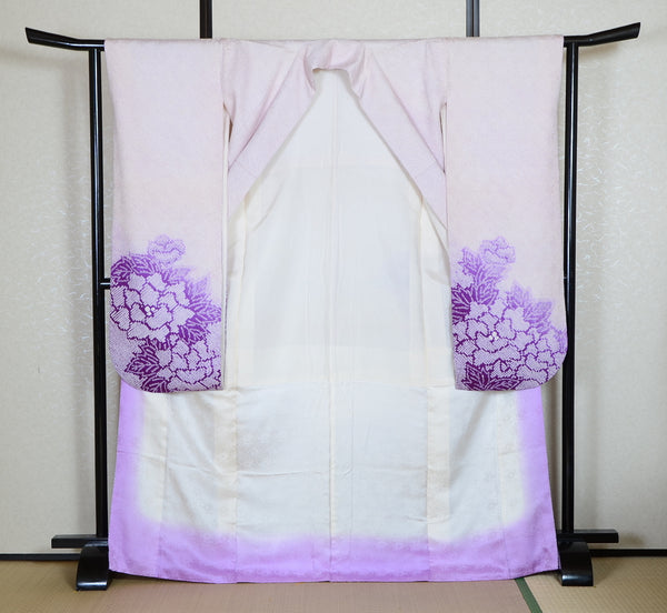 Long-sleeved kimono 6 items set / Furisode / FK#1-824