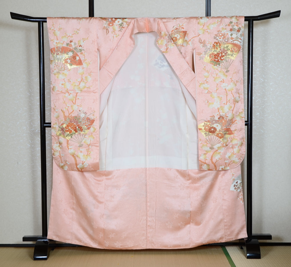 Long-sleeved kimono 6 items set / Furisode / FK#1-534