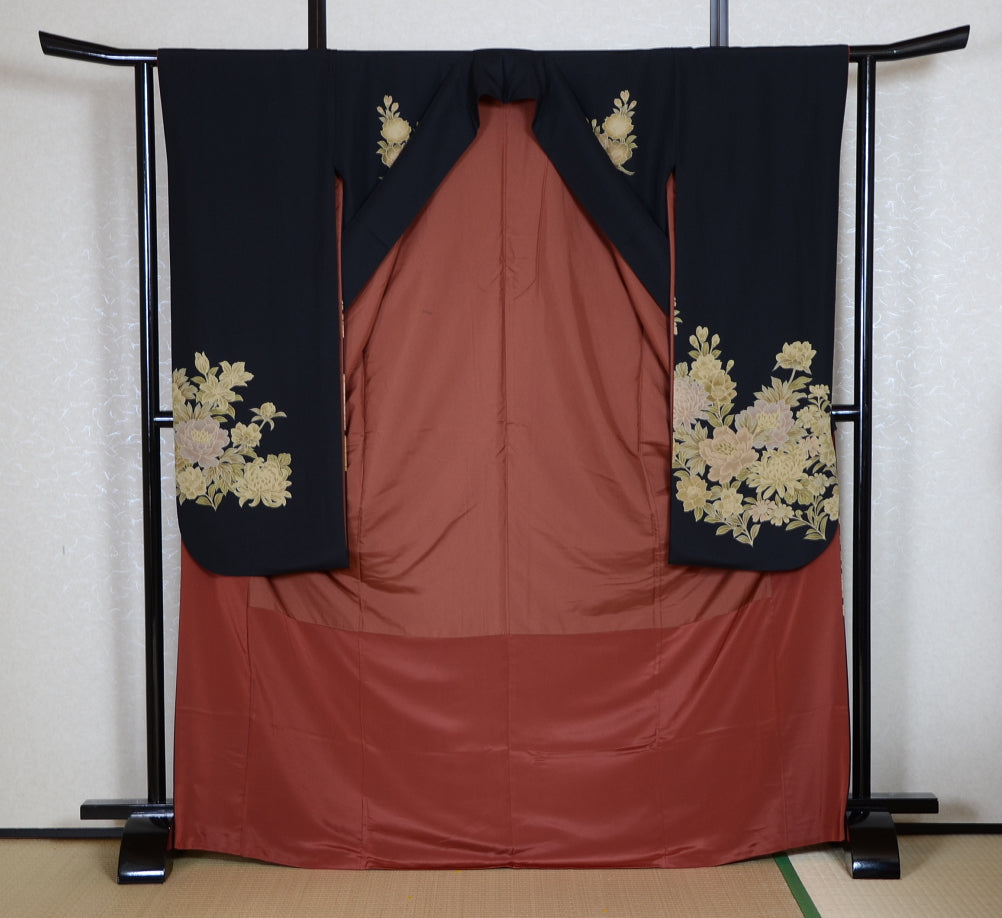 Long-sleeved kimono 6 items set / Furisode / FK#1-533