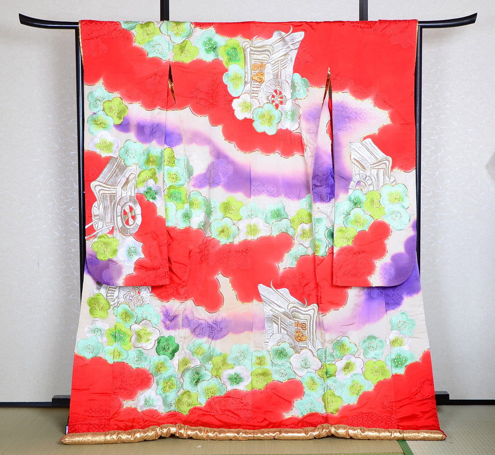 Braidal kimono / Uchikake / UK #40