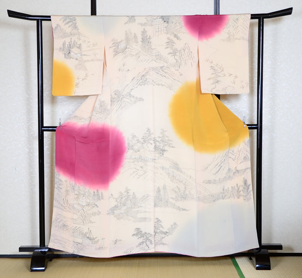 Japanese kimono 6 items set / TK #1-527