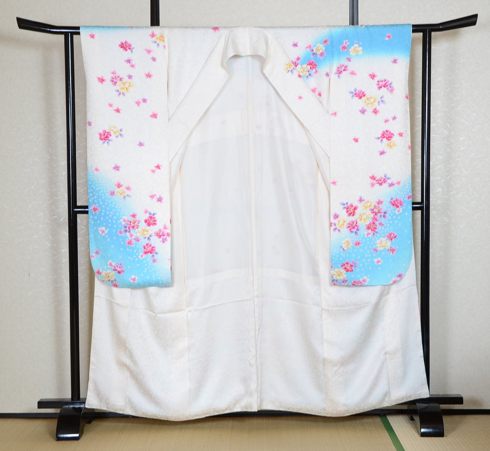 Long-sleeved kimono 6 items set / Furisode / FK#1-759