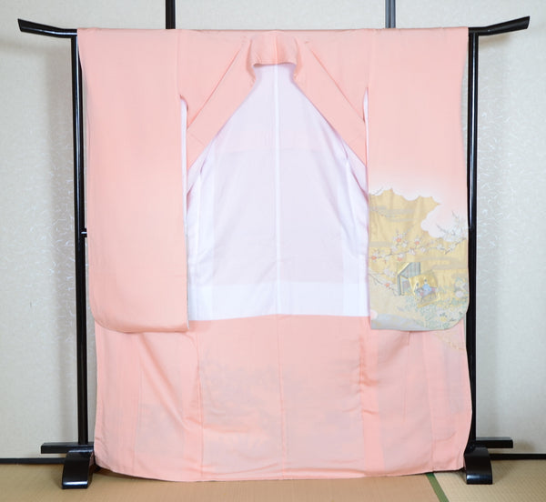 Long-sleeved kimono 6 items set / Furisode / FK#1-771