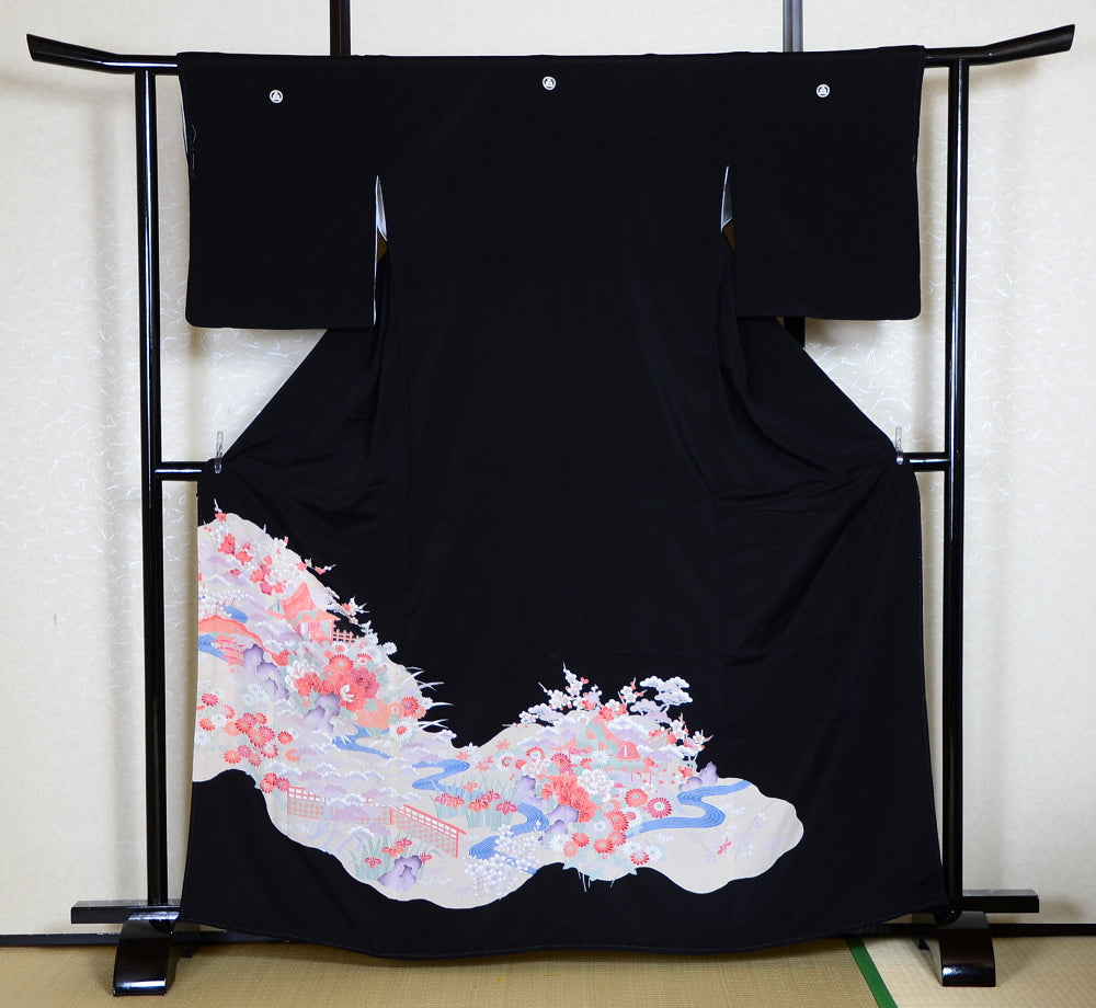 Japanese kimono 6 items set / BK#606