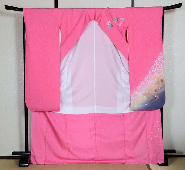 Long-sleeved kimono 6 items set / Furisode / FK#1-239