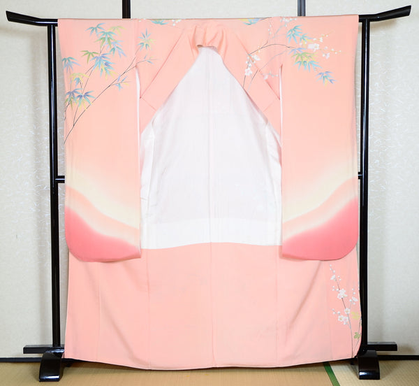 Long-sleeved kimono 6 items set / Furisode / FK#1-322