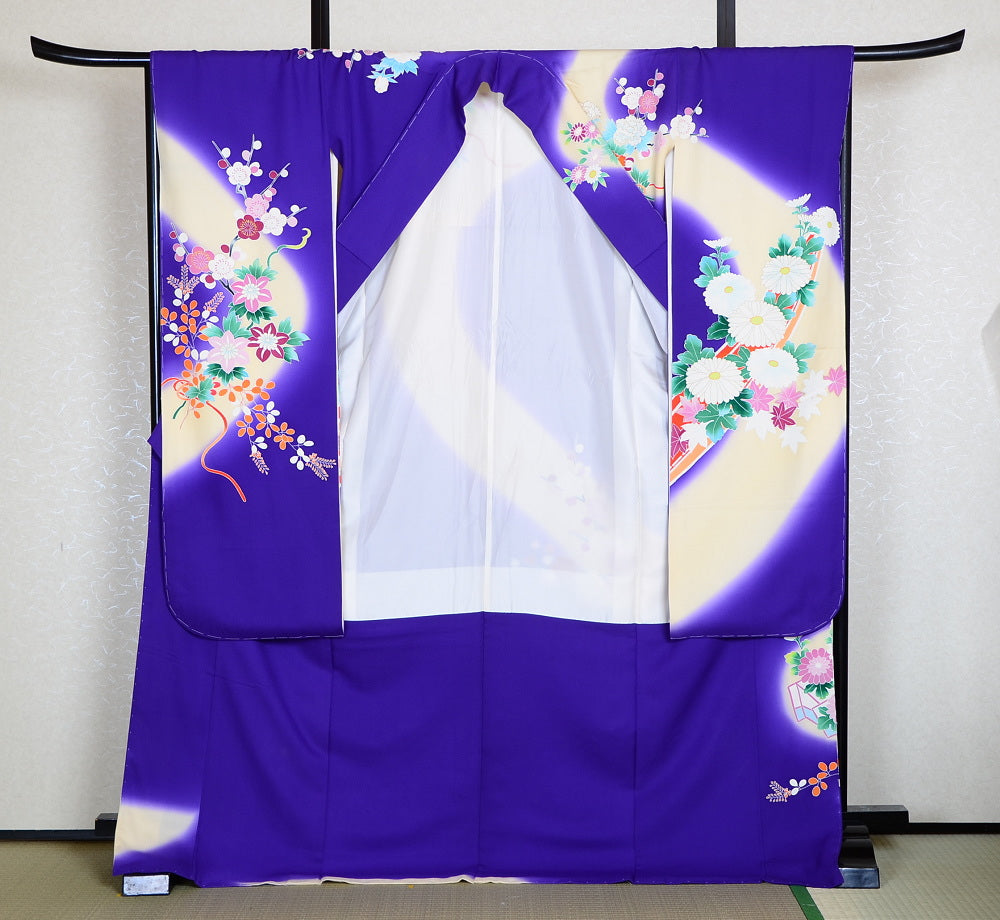 Long-sleeved kimono / Furisode / FK#619