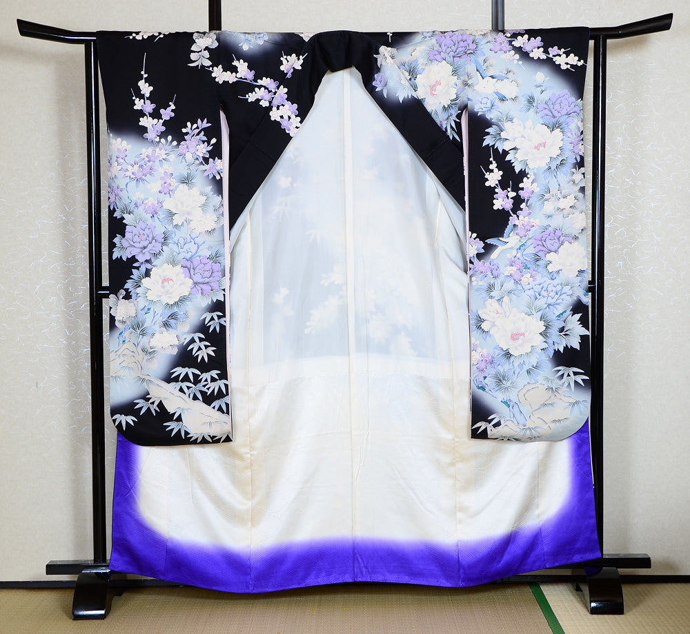 Long-sleeved kimono 6 items set / Furisode / FK#1-232