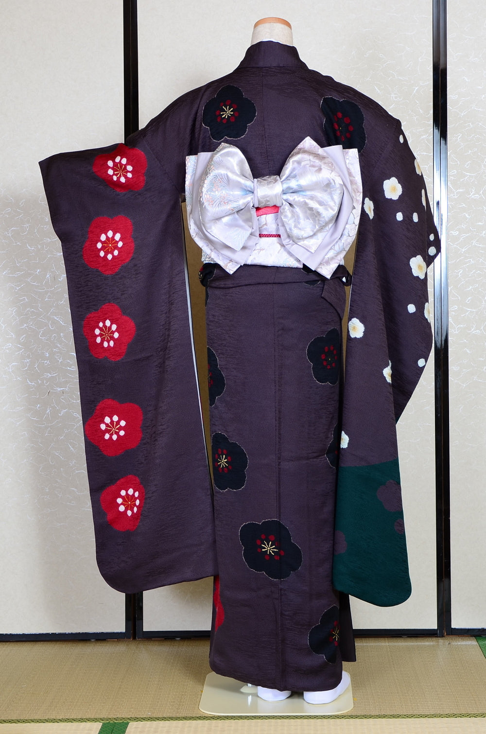 Long-sleeved kimono 6 items set / Furisode / FK#1-305