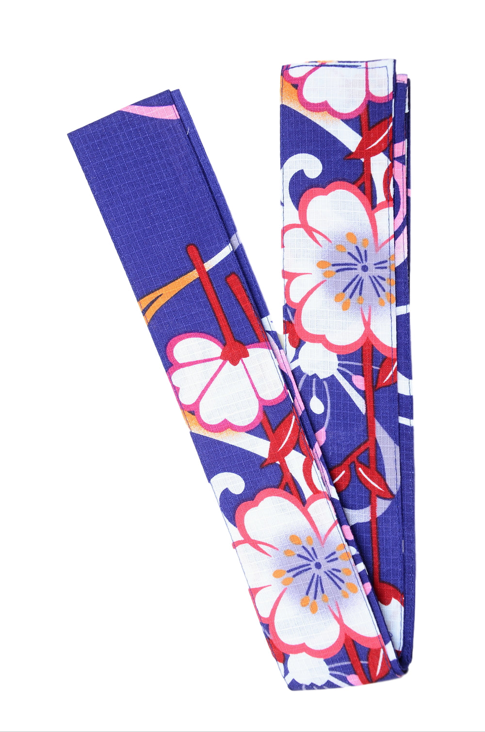 Yukata for indoor use / sakura :EM004-Indigo