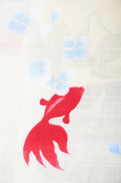 Japanese yukata kimono / D #173