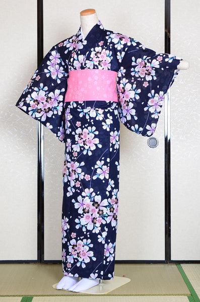 Japanese yukata kimono / ST #566
