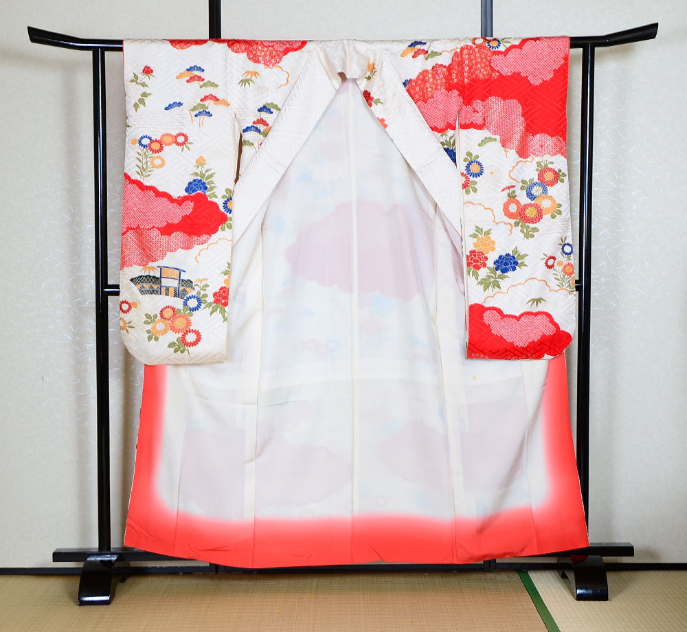 Long-sleeved kimono / Furisode / FK#1-655