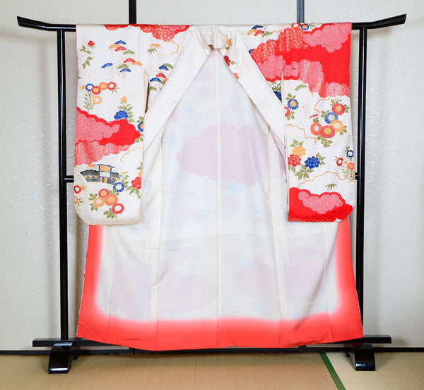 Long-sleeved kimono / Furisode / FK#1-655