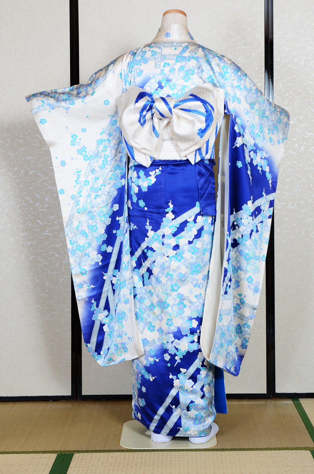 Long-sleeved kimono 6 items set / Furisode / FK#1-847